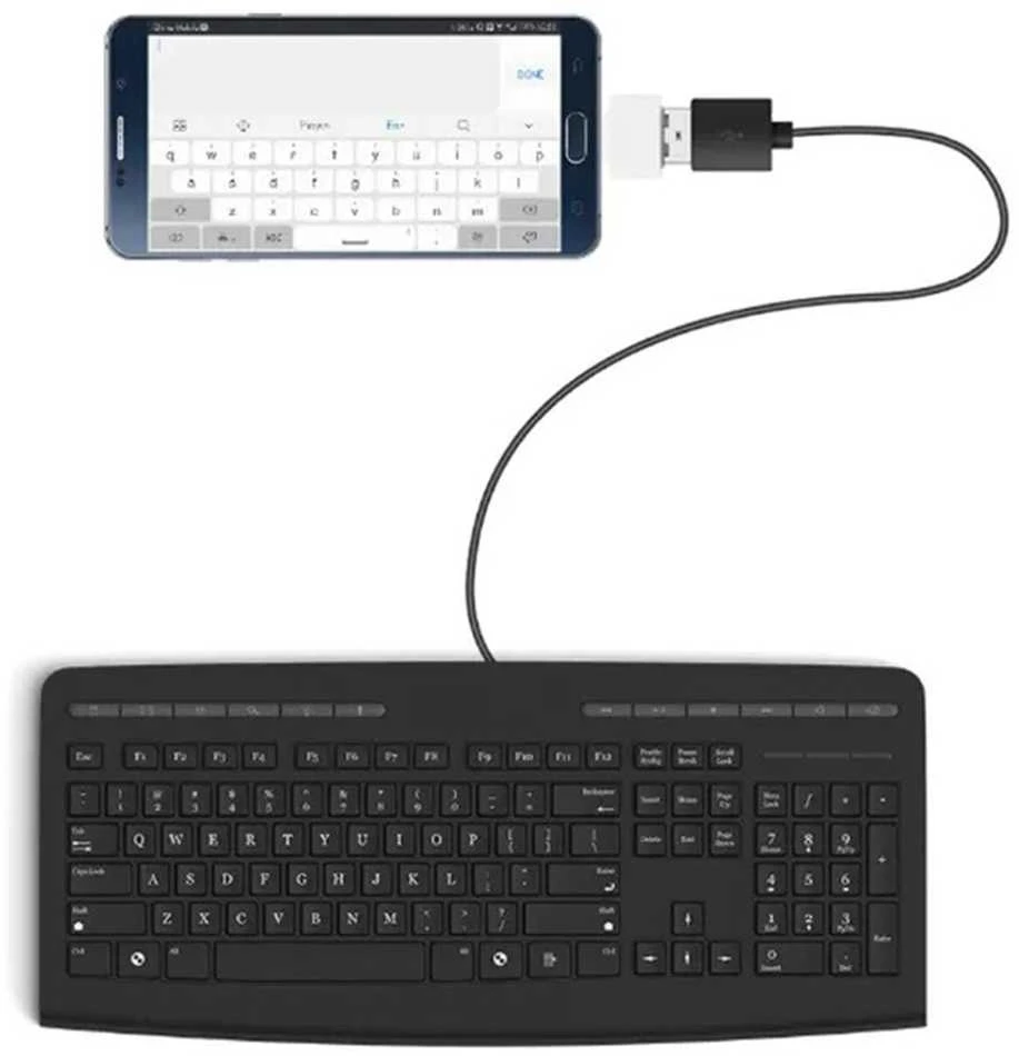 USB OTG adapteris AK53B su microUSB jungtimi