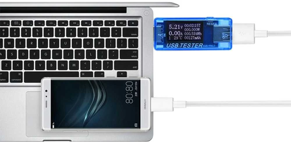 Voltmeter usb ammeter voltage tester