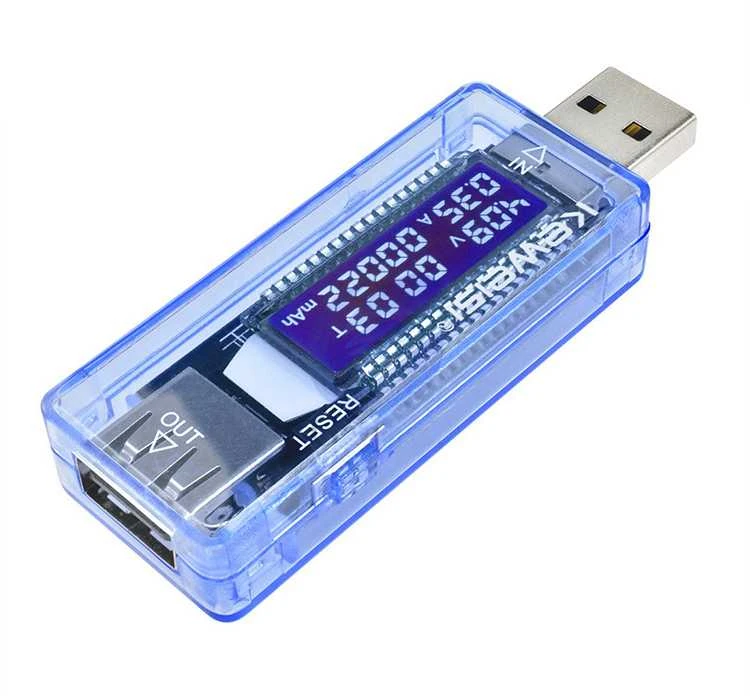 Voltmeter usb ammeter voltage tester