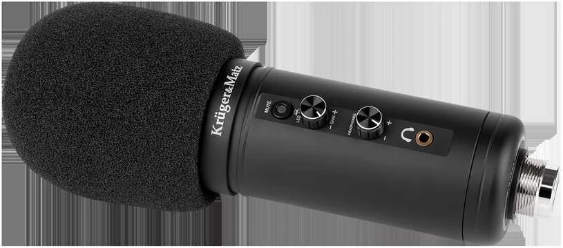Kruger & Matz Warrior GV-100 USB žaidimų / vlogger mikrofonas