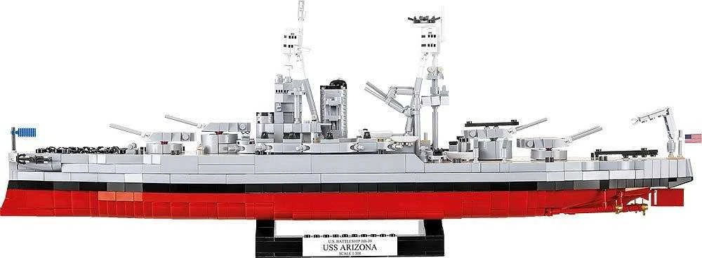 Cobi USS Arizona BB-39 Konstruktoriaus Rinkinys su 2046 Dalimis