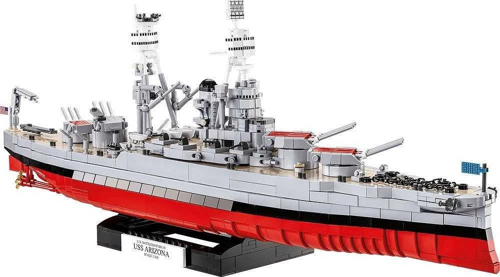 Cobi USS Arizona BB-39 Konstruktoriaus Rinkinys su 2046 Dalimis