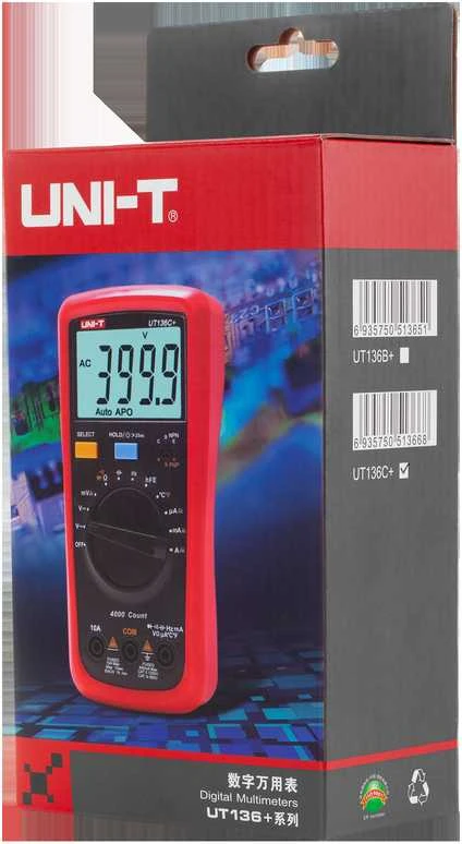 Miernik Uni-t Universalus multimetras UT136C