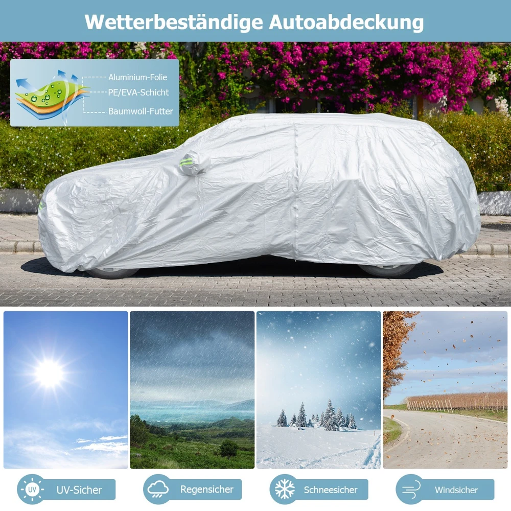 Uždangalas automobiliui 483 x 191 x 153 cm