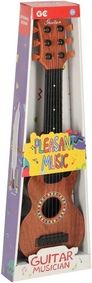 Ikonka Vaikiška gitara, 46,5 cm, ruda/juoda