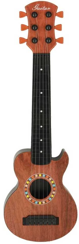 Ikonka Vaikiška gitara, 46,5 cm, ruda/juoda