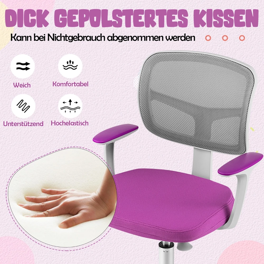 Vaikiška kėdė Violetinė