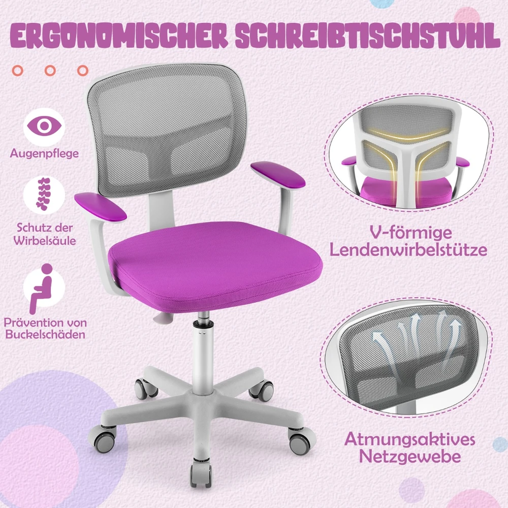 Vaikiška kėdė Violetinė