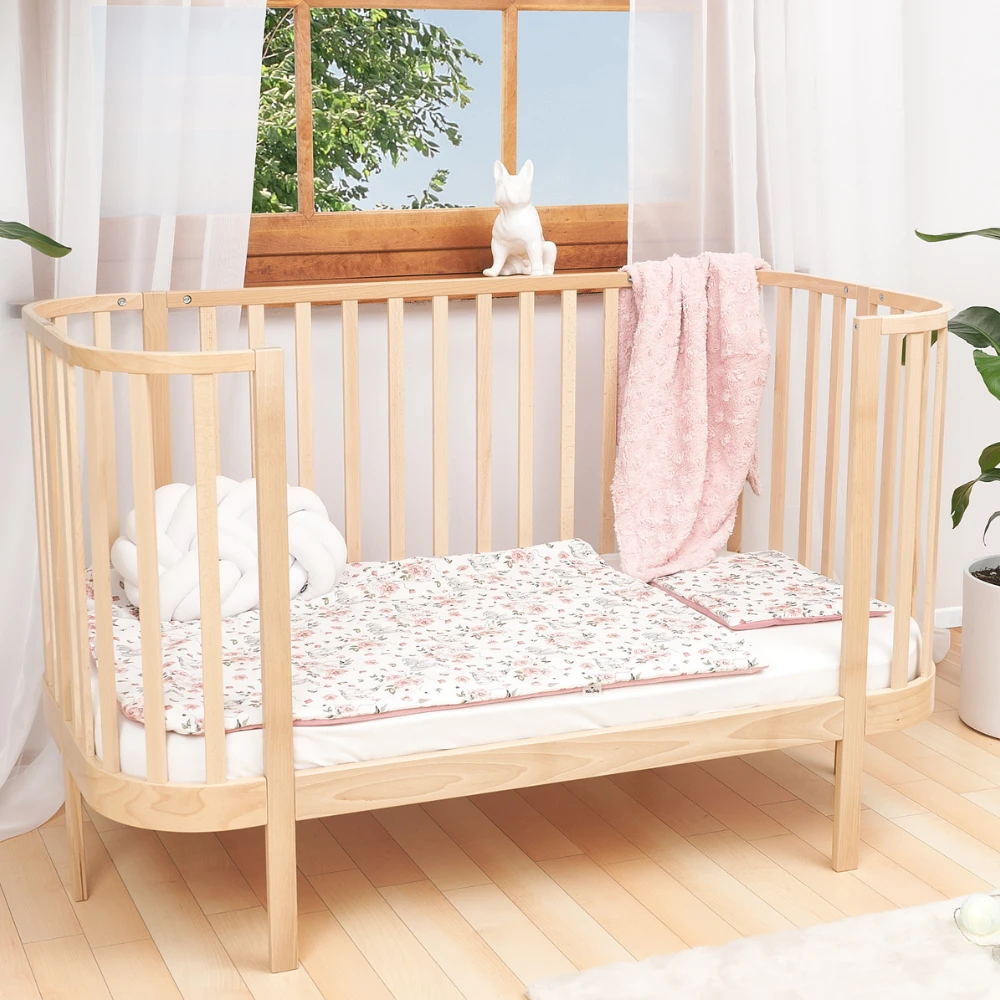 Vaikiška lovytė 140x70 GRAND 3-1 naturalios medienos