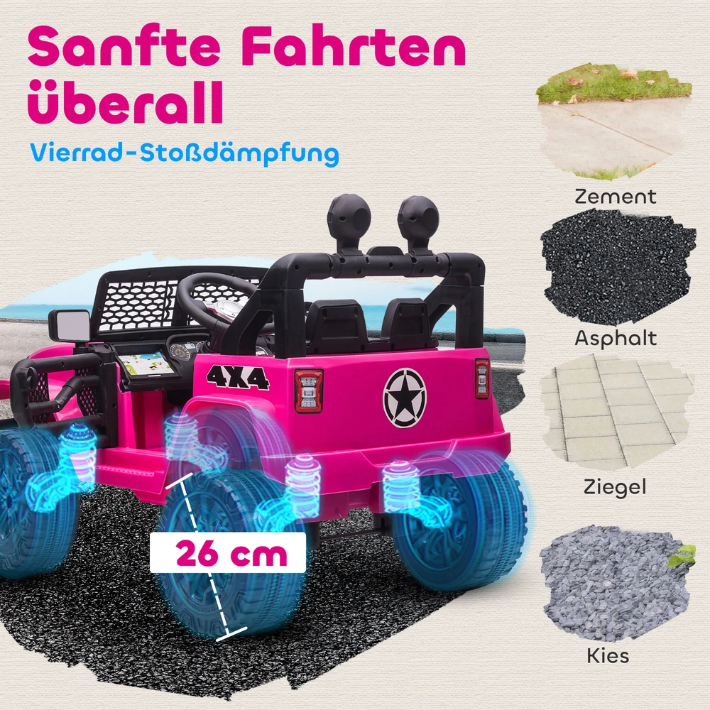 Vaikiškas elektrinis automobilis 100x65x72 cm