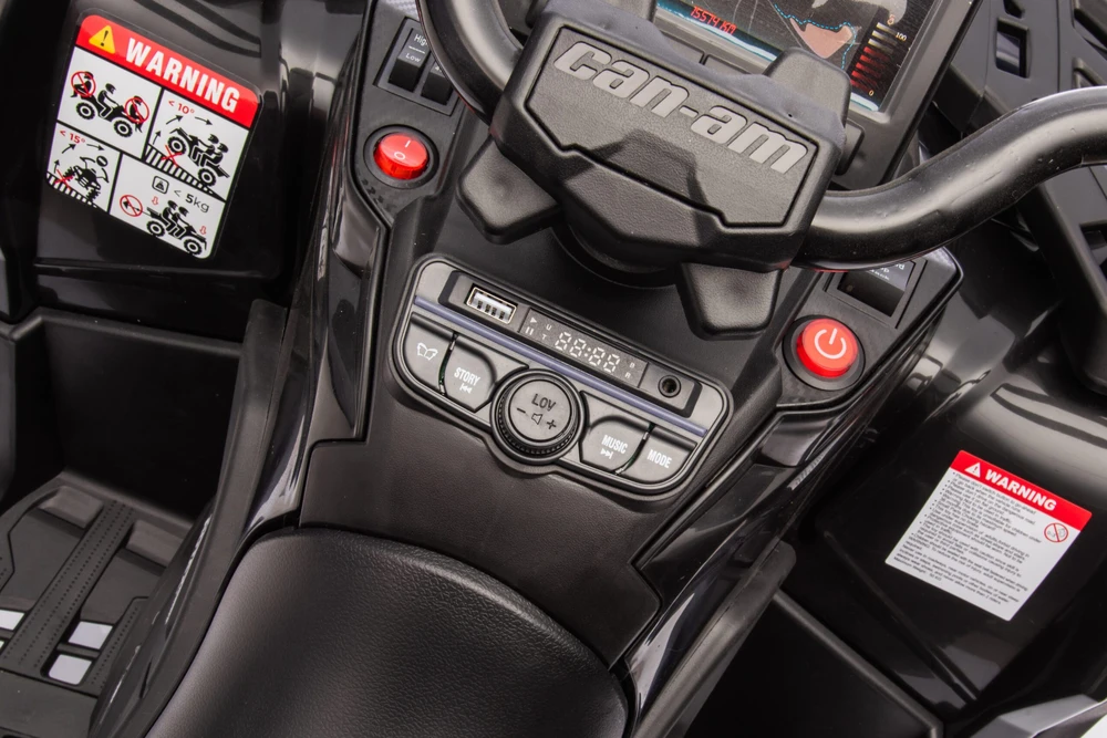 Vaikiškas elektrinis keturratis HATIS CAN-AM „Outlander"