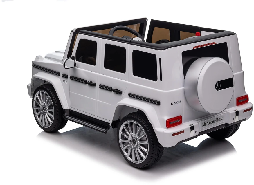 Vaikiškas elektromobilis HATIS "Mercedes G500", baltas