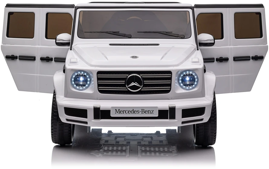 Vaikiškas elektromobilis HATIS "Mercedes G500", baltas
