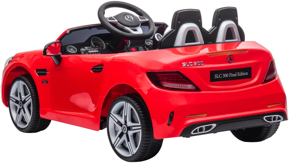 AIYAPLAY vaikiškas elektrinis automobilis, 12V vaikiškas automobilis su 2.4G nuotolinio valdymo pultu, muzikiniu USB, LED žibintais, elektrinis automobilis su garso signalu, saugos diržu, 3-5 km/h, skirtas 3-6 metų vaikams, raudonos spalvos
