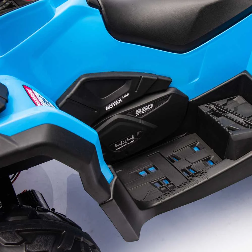 Lean Cars Vaikiškas keturratis Can Am Outlander 4x4 DK-CA005 mėlynas