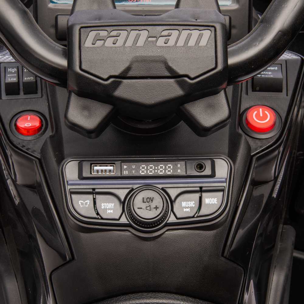 Lean Cars Vaikiškas keturratis Can Am Outlander 4x4 DK-CA005