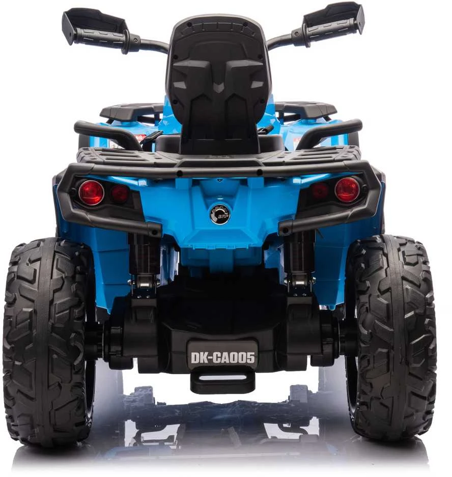 Lean Cars Vaikiškas keturratis Can Am Outlander 4x4 DK-CA005 mėlynas