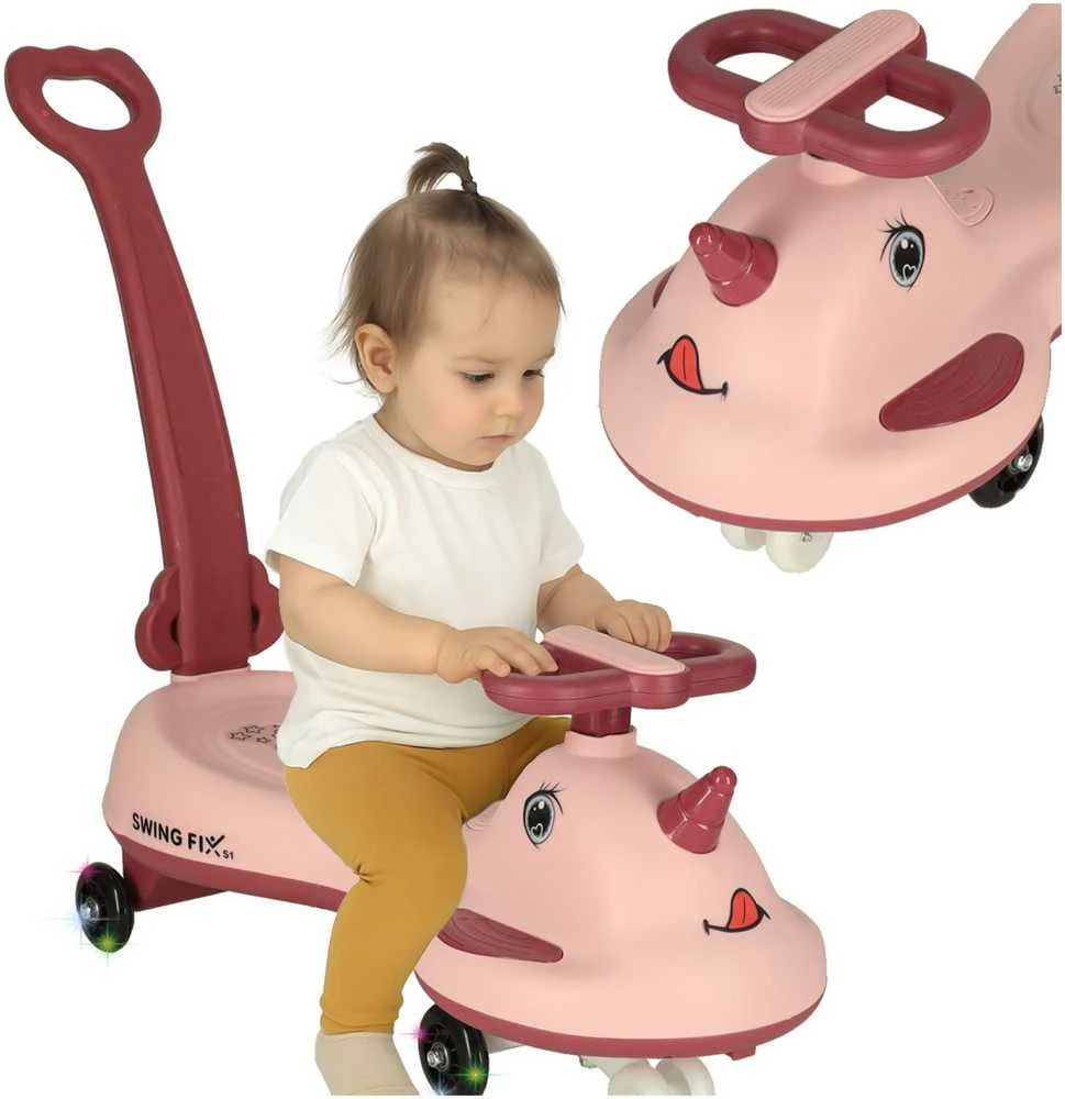 Vaikiškas paspiriamas automobilis