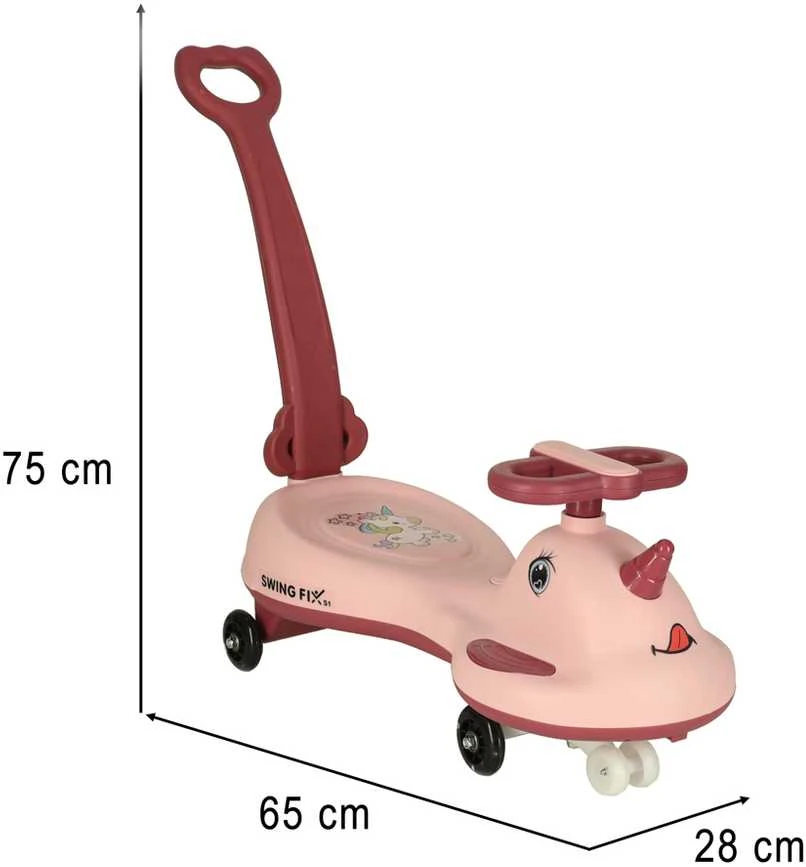 Vaikiškas paspiriamas automobilis