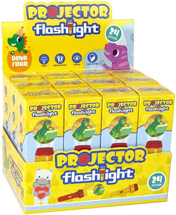 Lean Toys Vaikiškas projektorius su 3 keičiamomis plokštelėmis