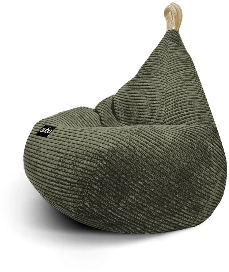Lauko sėdmaišis Qubo Tiny Drop Moss FEEL FIT