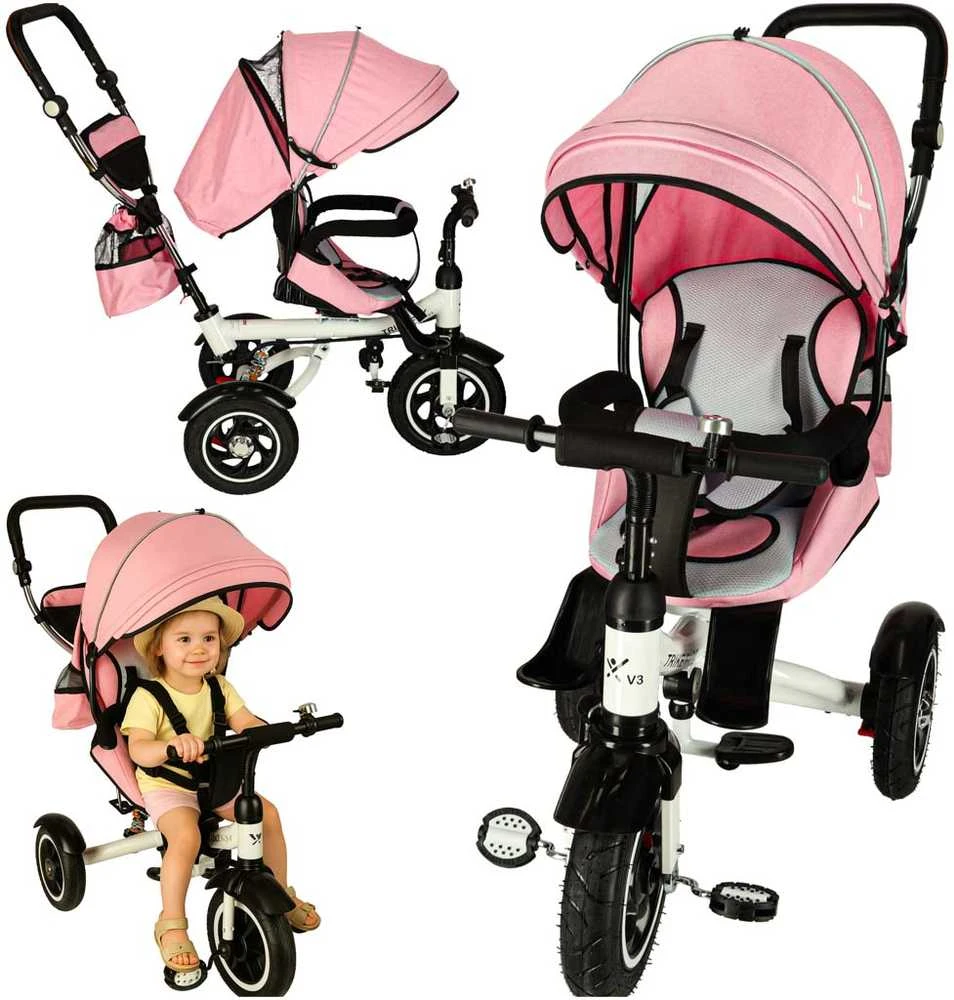 Trike Fix Vaikiškas triratukas su stogeliu
