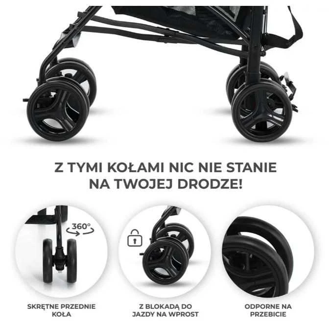 KINDERKRAFT vežimėlis TIK, žalias, KSTIK000GRE0000