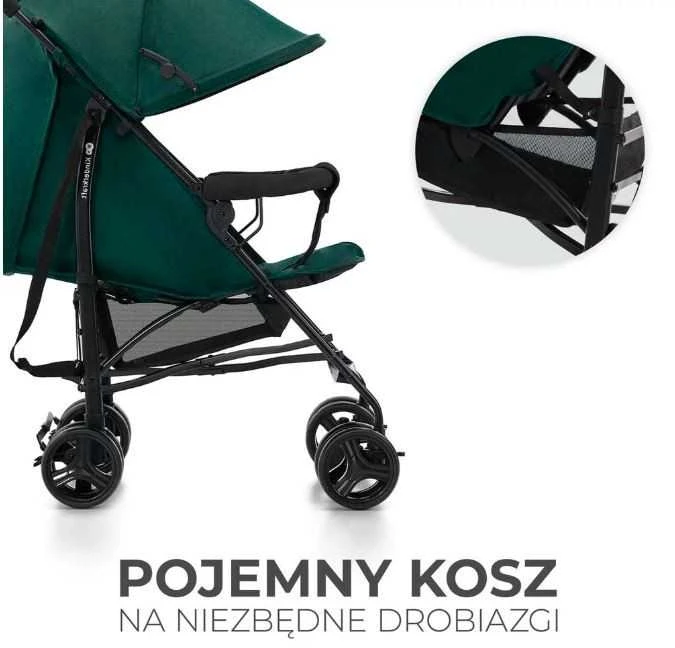 KINDERKRAFT vežimėlis TIK, žalias, KSTIK000GRE0000