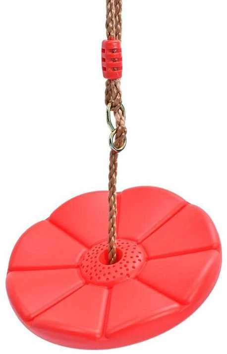 Vaikiškos sodo sūpynės su sėdynės virve, 27 cm, raudona