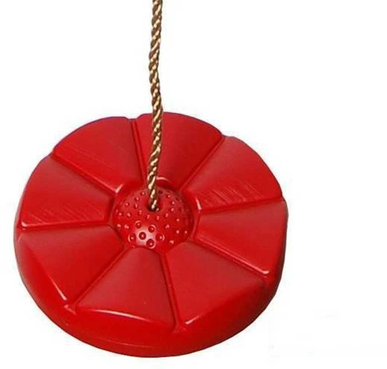 Vaikiškos sodo sūpynės su sėdynės virve, 27 cm, raudona