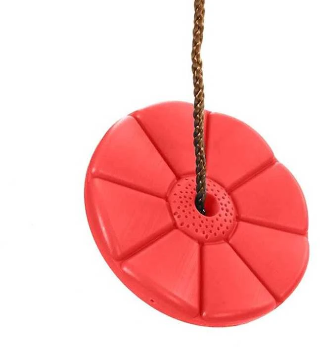 Vaikiškos sodo sūpynės su sėdynės virve, 27 cm, raudona