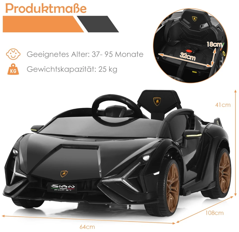 Vaikų automobilis 108 x 64 x 41 cm