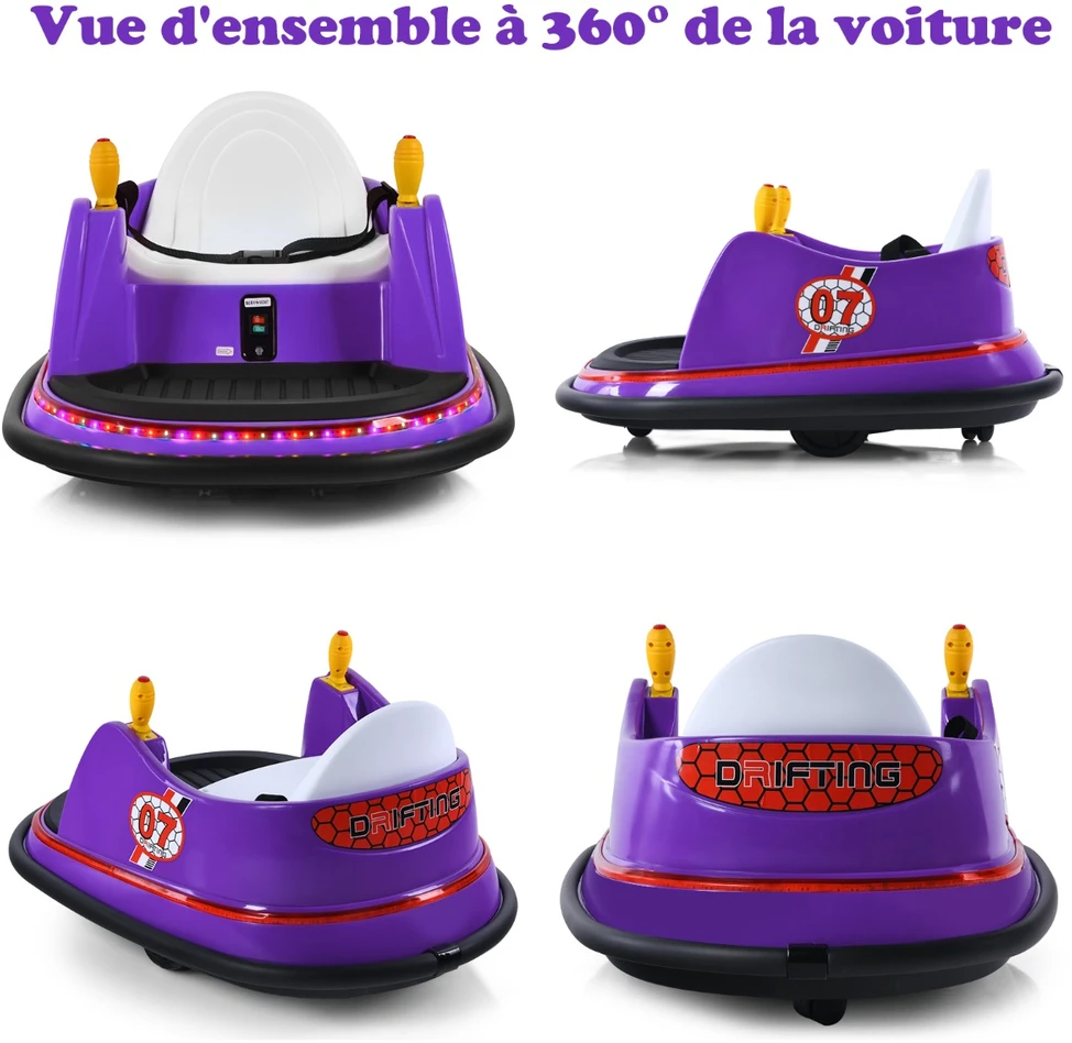 Vaikų automobilis 57 x 75 x 42 cm violetinis