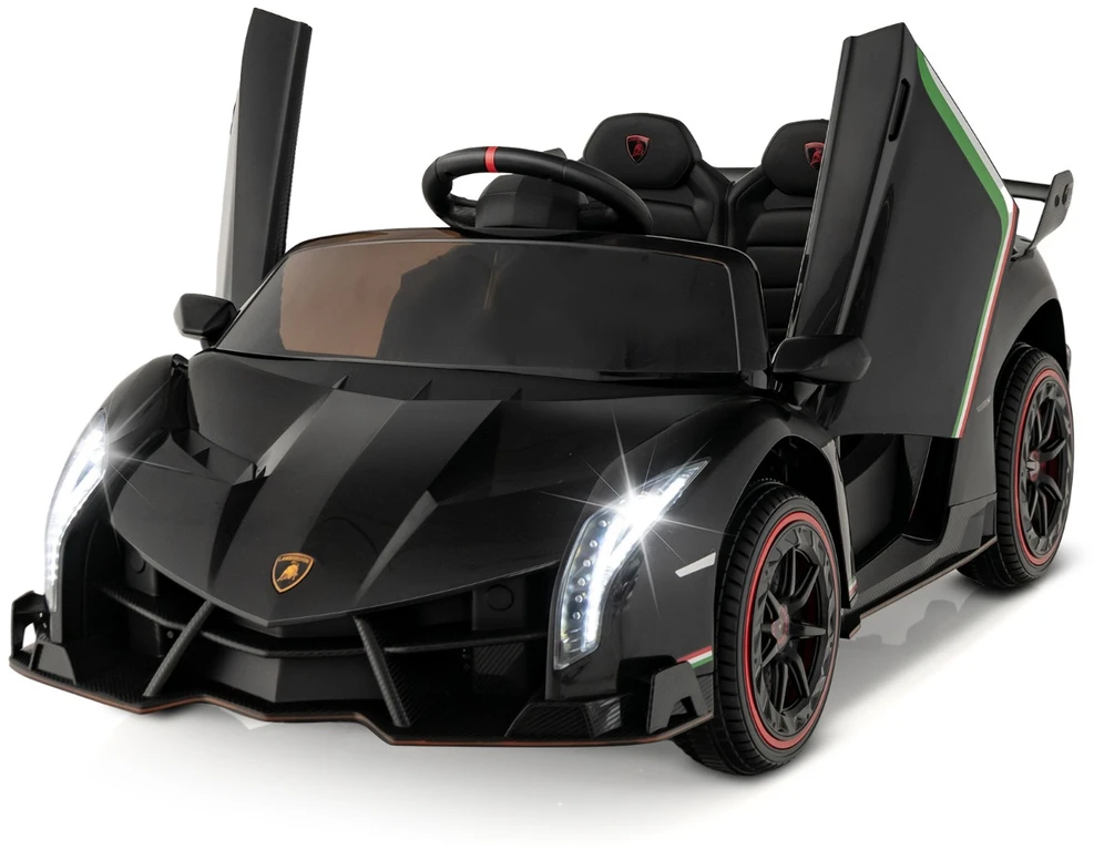 Vaikų elektromobilis Lamborghini juodas
