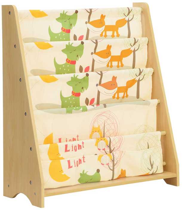 Songmics Vaikų lentyna 67 x 74 x 26,5 cm