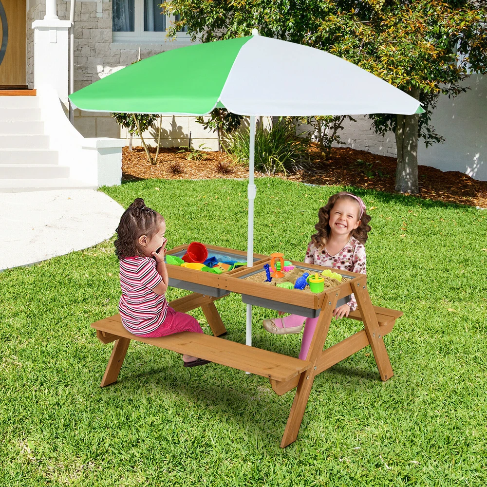 Vaikų pikniko stalas 92.7 x 86.4 x 49.5 cm