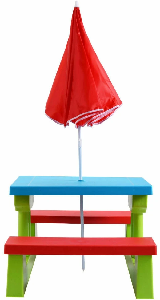 Vaikų pikniko staliukas Žalias 1 vnt.