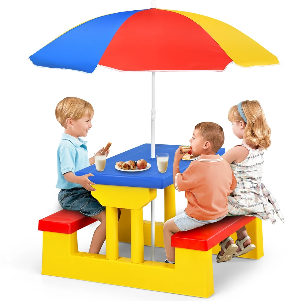 Vaikų pikniko stalo komplektas 67 × 41 × 47 cm