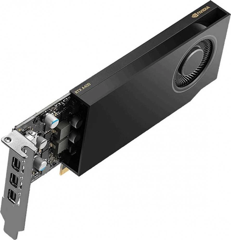 PNY NVIDIA A400 4 GB žemo profilio PCI-Express 3.0 x 16, LP4 GB GDDR6 64 bitų 3x Mini DP 1.4 diegimo vadovas, palaikymo (Pažeista pakuotė)