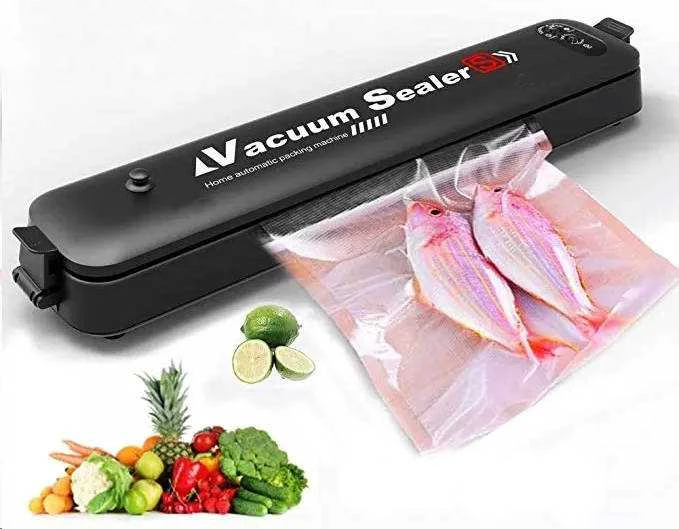 Vakuuminė maisto pakavimo mašina, 90W, juoda