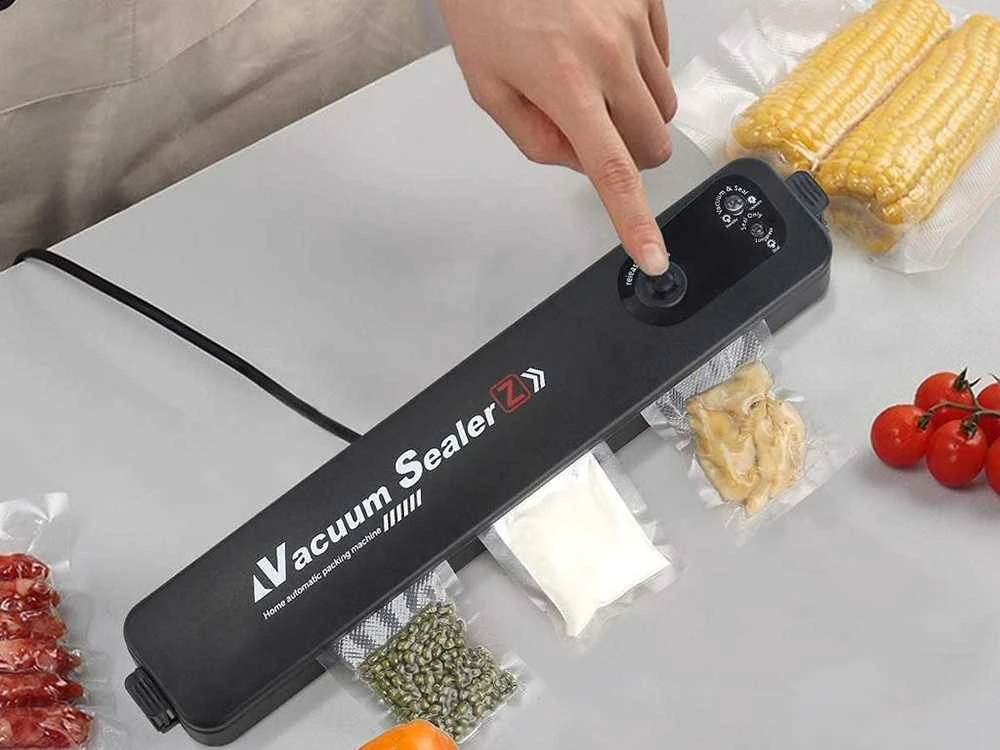 Vakuuminė maisto pakavimo mašina, 90W, juoda