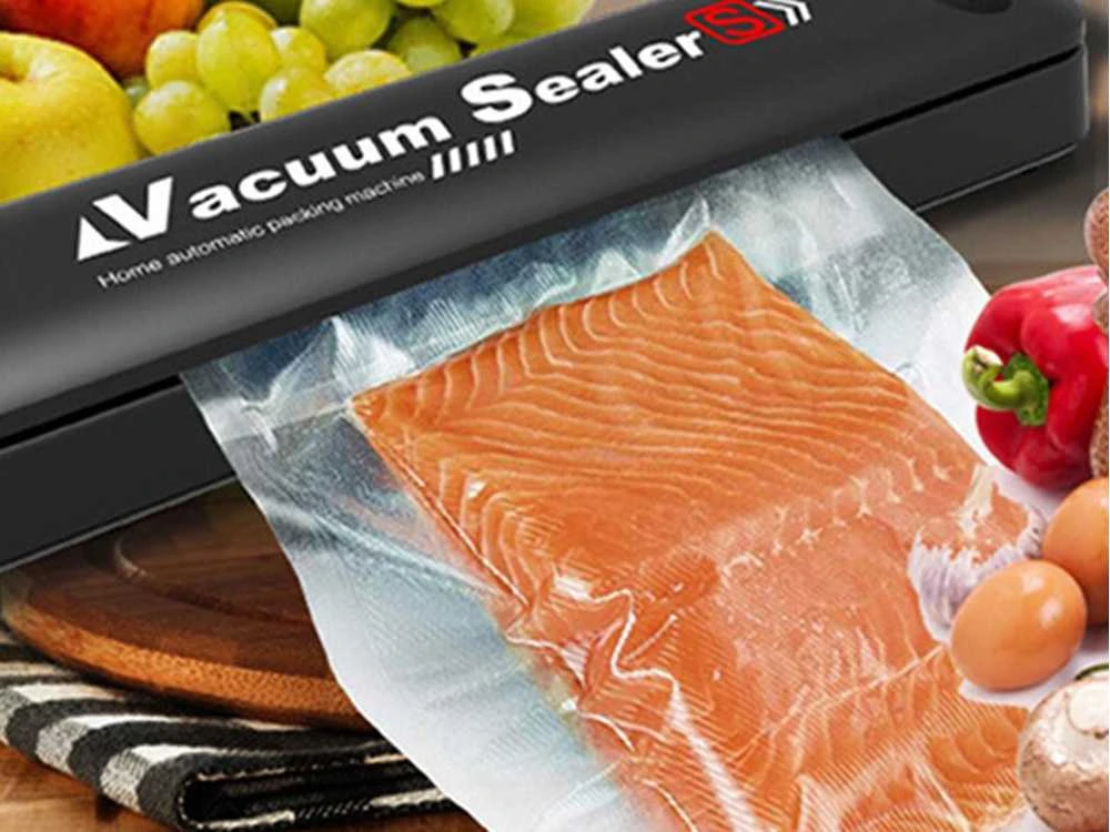 Vakuuminė maisto pakavimo mašina, 90W, juoda