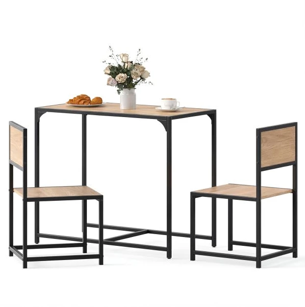 Valgomojo stalo komplektas 90 x 47 cm 3 vnt.
