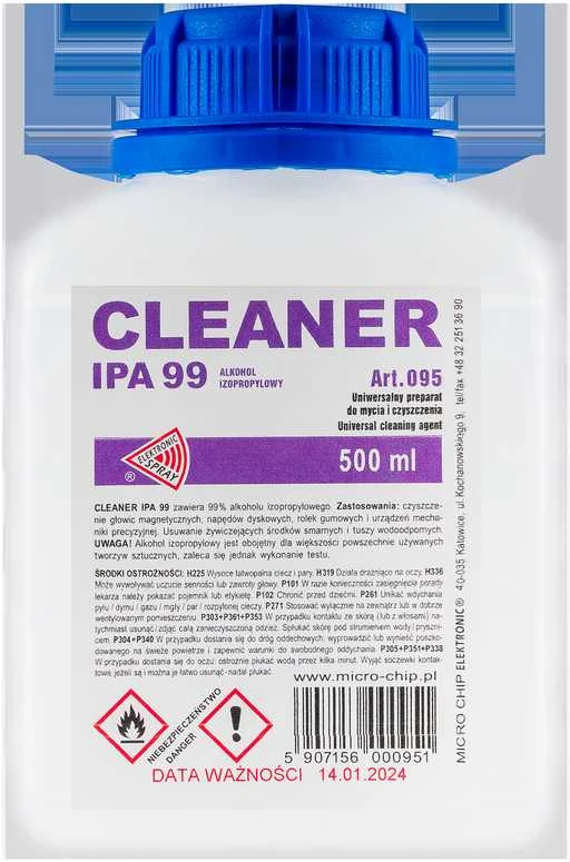 Prausiklis IPA 99 500 ml MICROCHIP ART.095