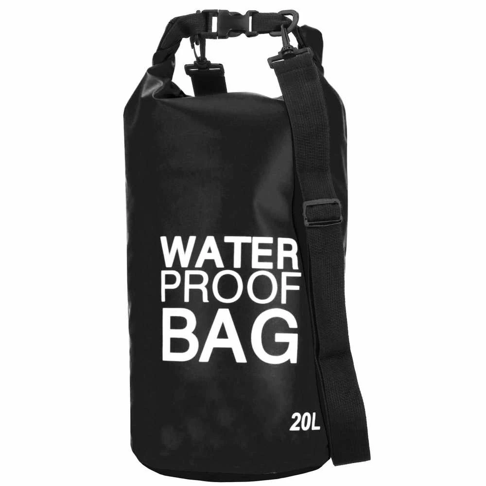 Springos Vandeniui atsparus vandens maišas 20L juodas PVC