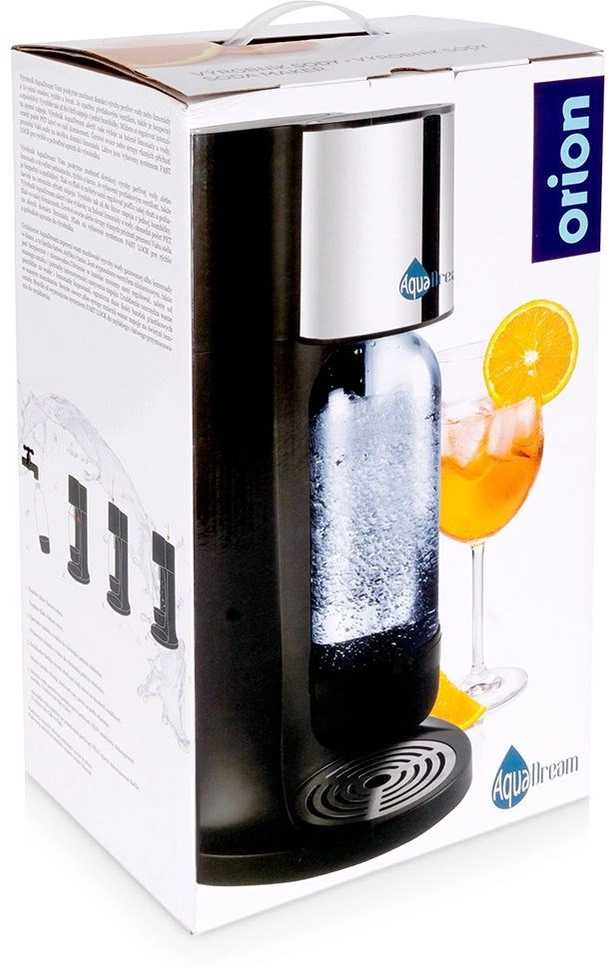 Orion Gazuoto vandens aparatas AquaDream 1.1L juodas