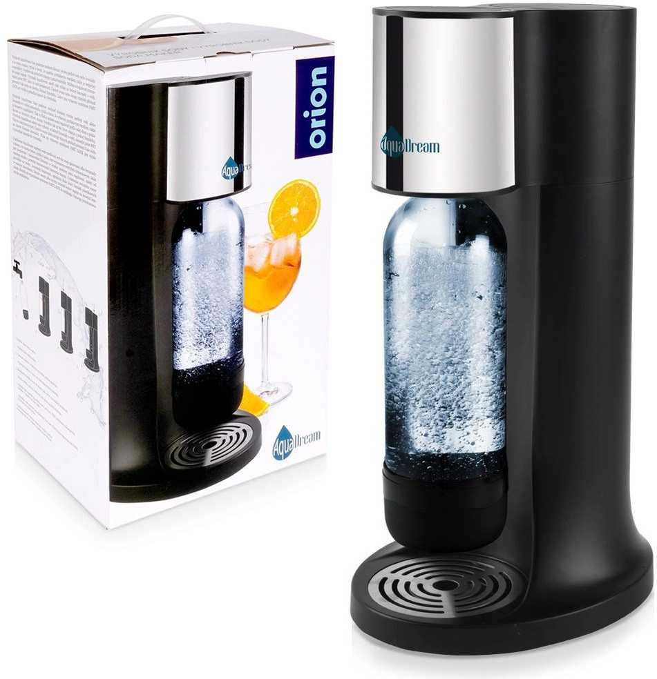 Orion Gazuoto vandens aparatas AquaDream 1.1L juodas