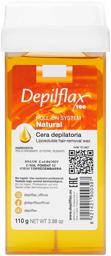 Activeshop Vaškas depiliacijai Depilflax 100 Natural, 110g