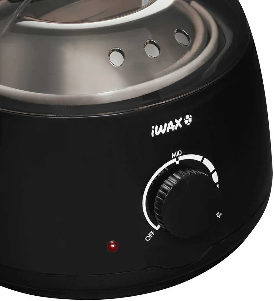 Vaško šildytuvas iWAX 500ml, Juodas