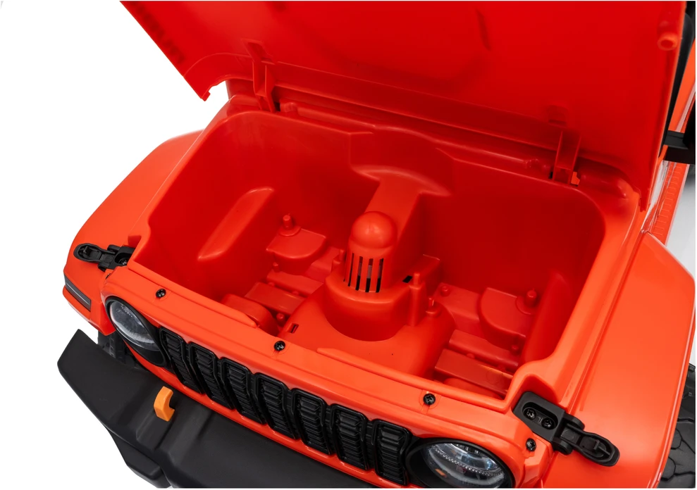 Lean Toys Važiavimo automobilis 24 V oranžinis